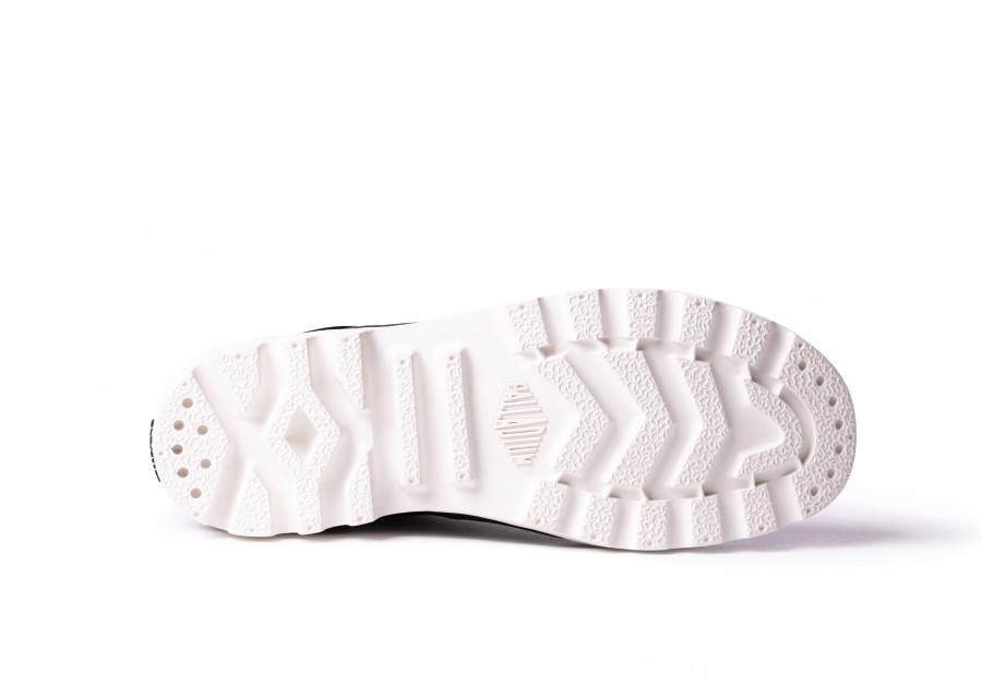 Palladium Womens Pampa Hi Black Marshmallow