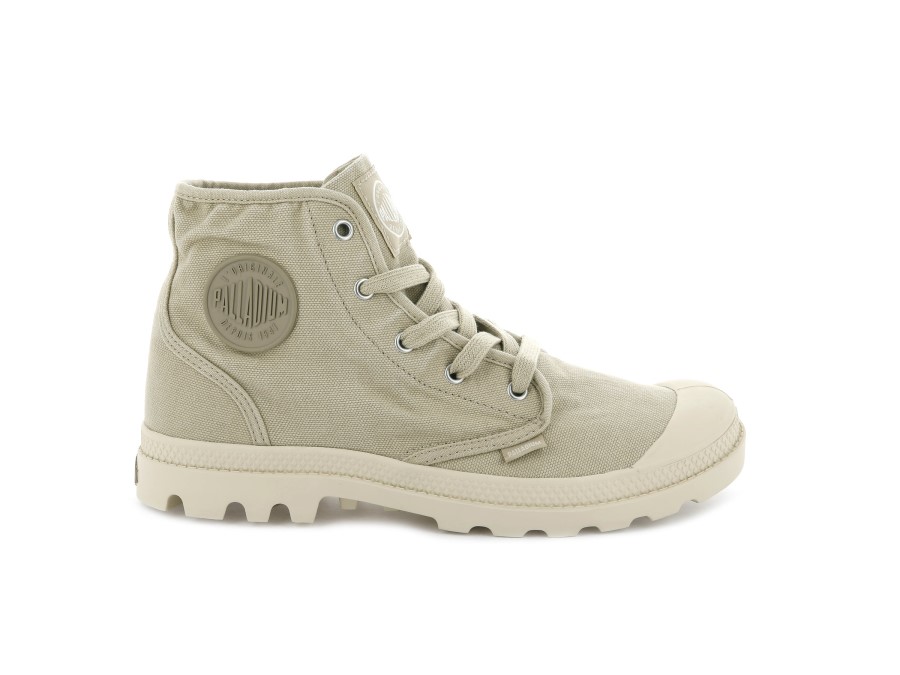 Palladium Womens Pampa Hi Sahara Ecru