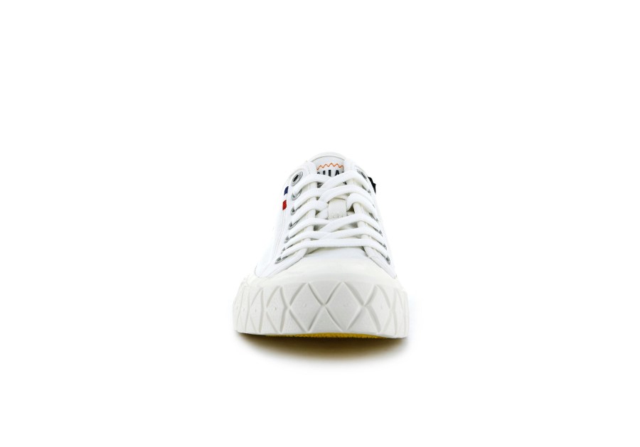Palla Ace Canvas Star White Palladium