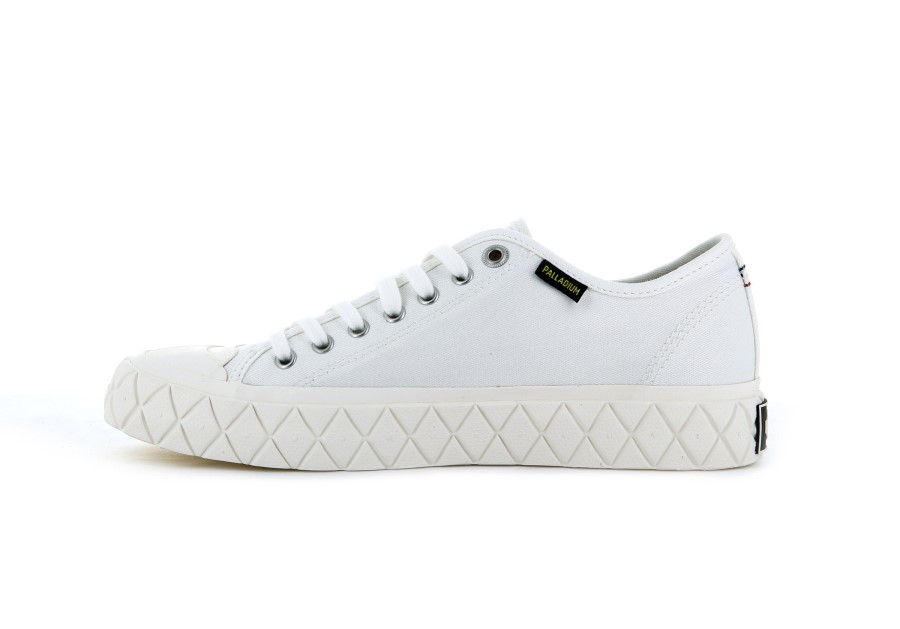 Palla Ace Canvas Star White Palladium