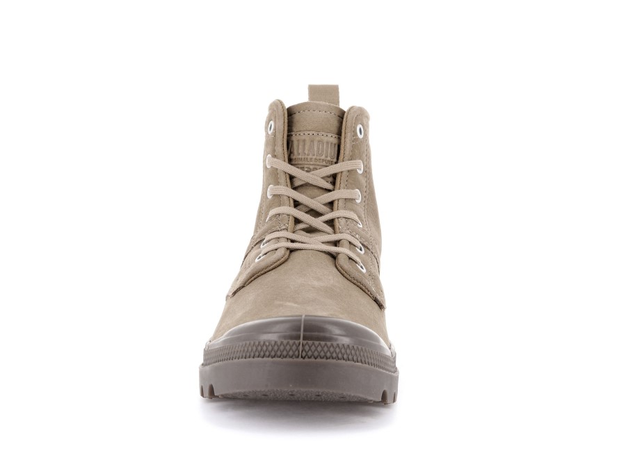 Palladium Pallabrousse Hi Waterproof Bone Brown