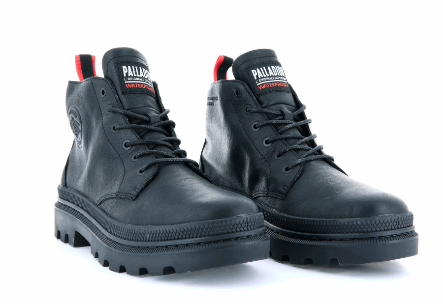 Palladium Pallatrooper Hi Wp Black