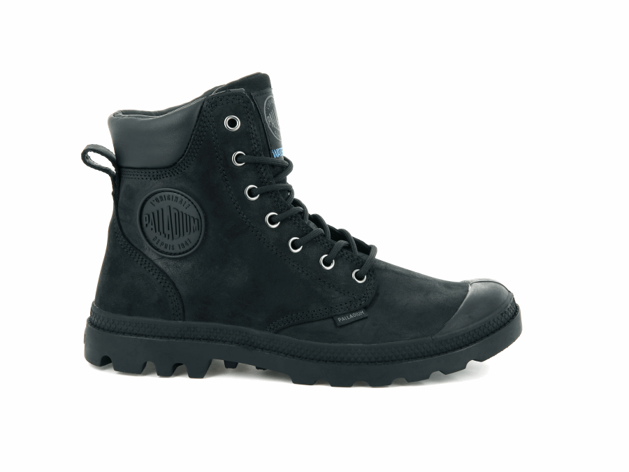 Palladium Pampa Cuff Wp Lux Black