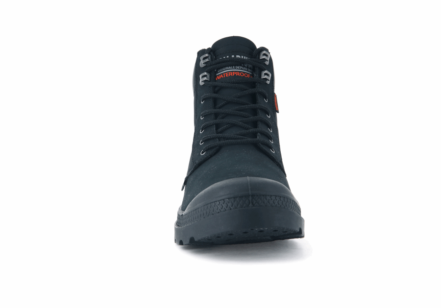 Palladium Pampa Shield Wp Lux Black