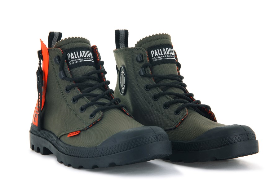 Palladium Pampa Unlocked Olive Night