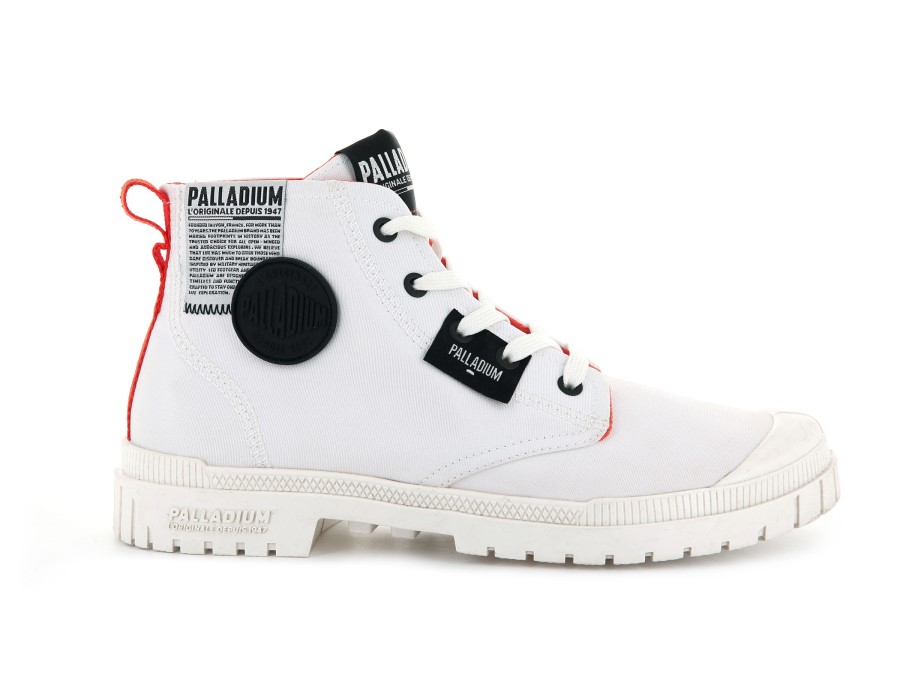 Palladium Sp20 Overlab Star White