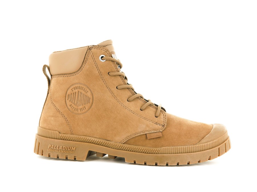 Sp20 Cuff Leather Waterproof Palladium Mahogany