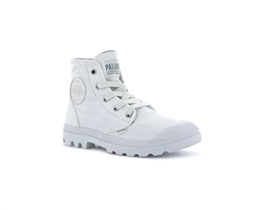 Womens Pampa Hi Star White Palladium