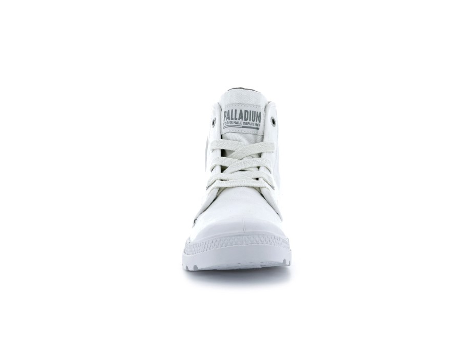 Womens Pampa Hi Star White Palladium