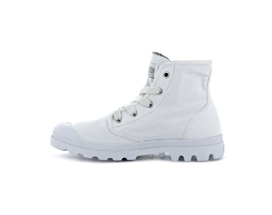 Womens Pampa Hi Star White Palladium